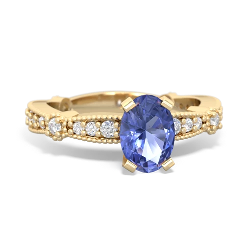 tanzanite engagement ring