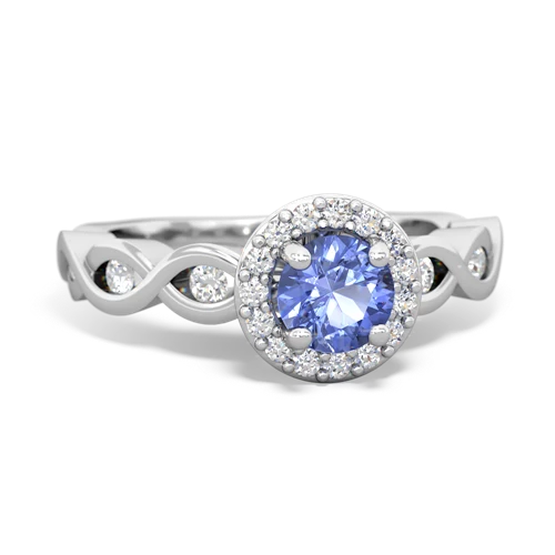 tanzanite engagement ring