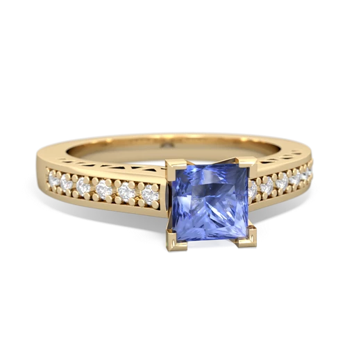 Tanzanite Art Deco Genuine Tanzanite ring Ring