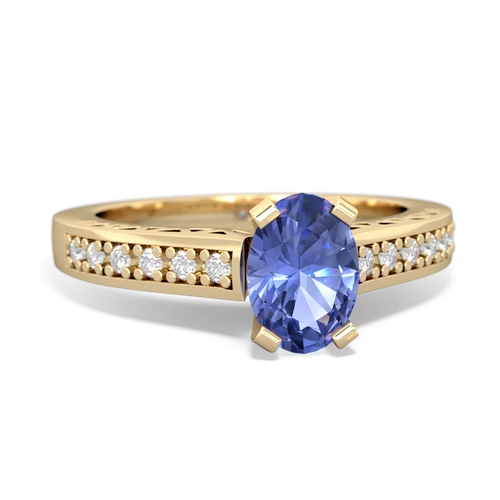 tanzanite engagement ring