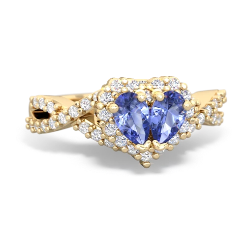 tanzanite engagement ring