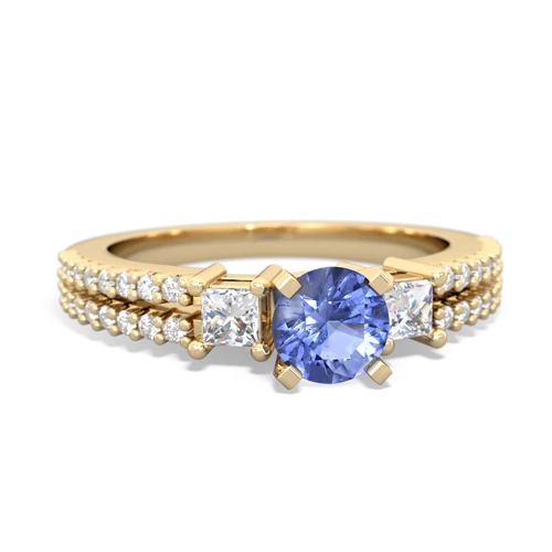 tanzanite engagement ring