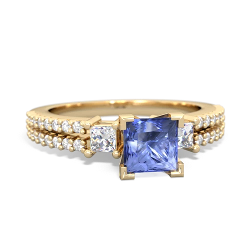 tanzanite engagement ring