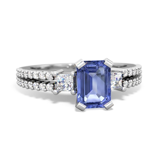 tanzanite engagement ring