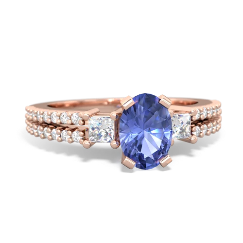 tanzanite engagement ring