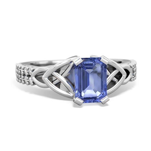 tanzanite engagement ring