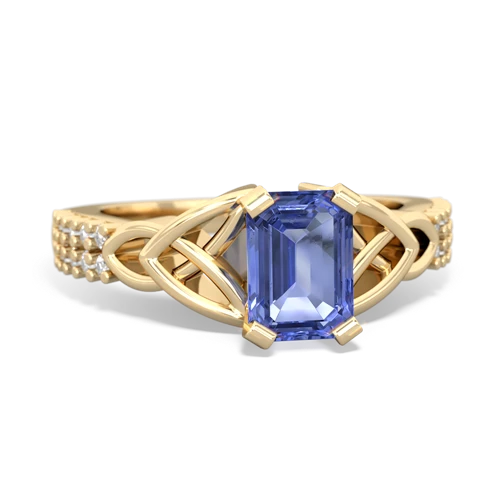 tanzanite engagement ring