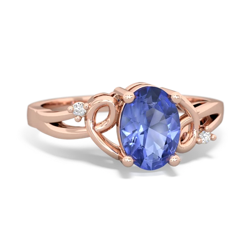 tanzanite filligree ring