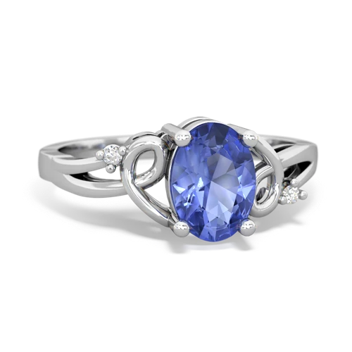 tanzanite filligree ring