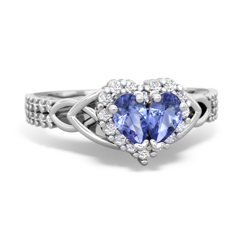 tanzanite keepsake engagement ring