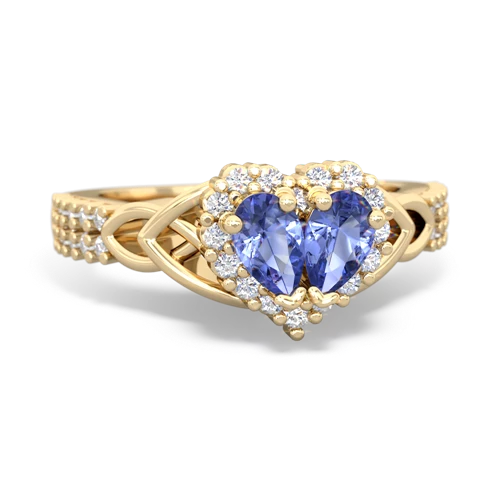 tanzanite keepsake engagement ring