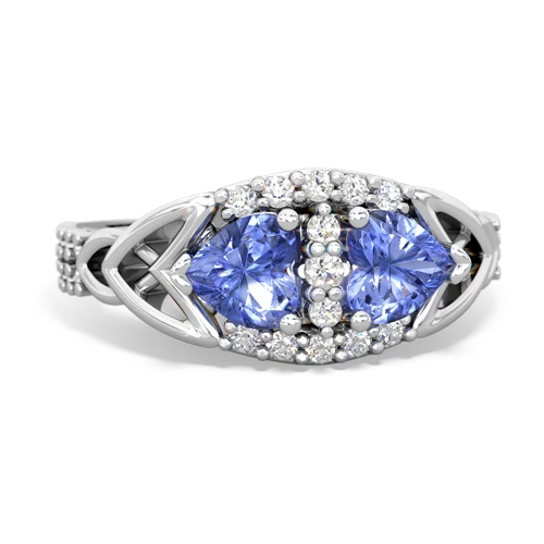 tanzanite keepsake engagement ring