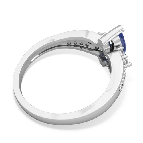 tanzanite modern rings