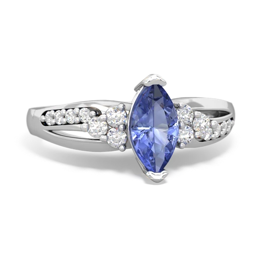 tanzanite modern ring