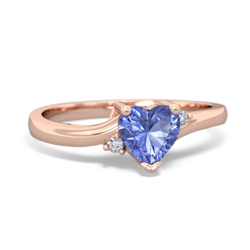 tanzanite petite ring