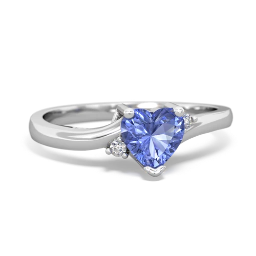 tanzanite petite ring