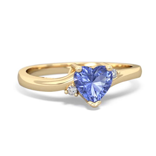 tanzanite petite ring