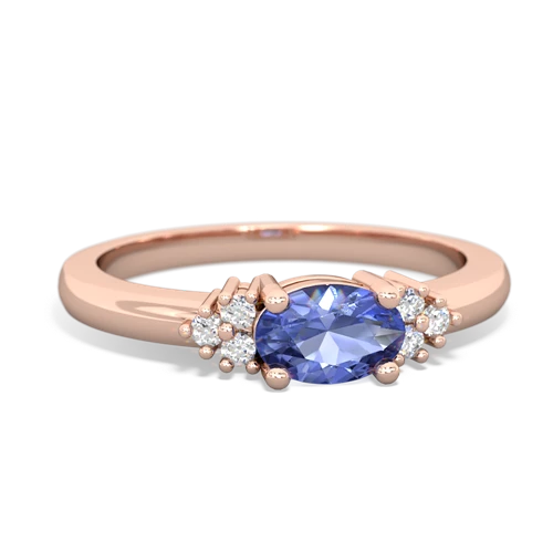 tanzanite petite ring