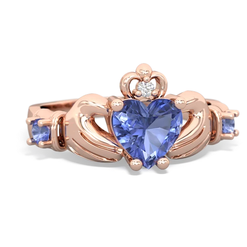 opal-peridot claddagh ring