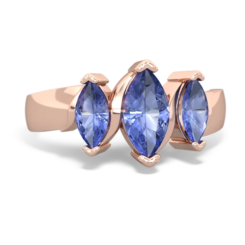 pink sapphire-tourmaline keepsake ring