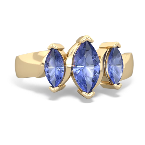 citrine-tanzanite keepsake ring