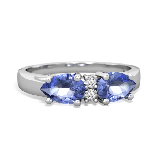 tanzanite-tanzanite timeless ring