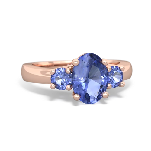 tanzanite-tanzanite timeless ring