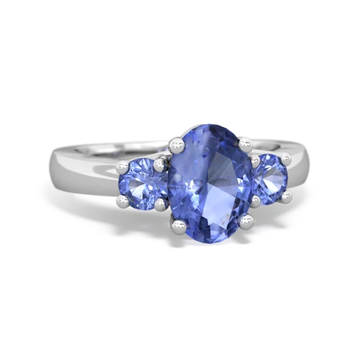 tanzanite-tanzanite timeless ring