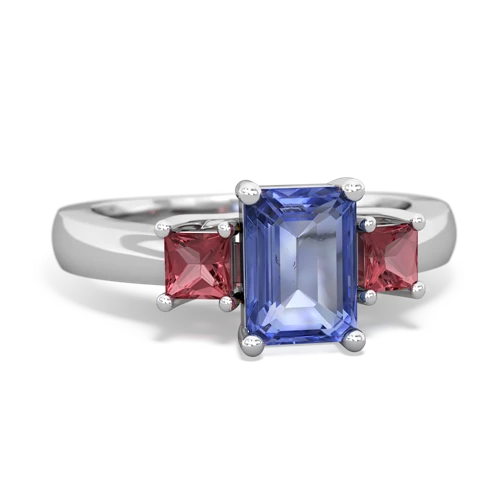 tanzanite-tourmaline timeless ring