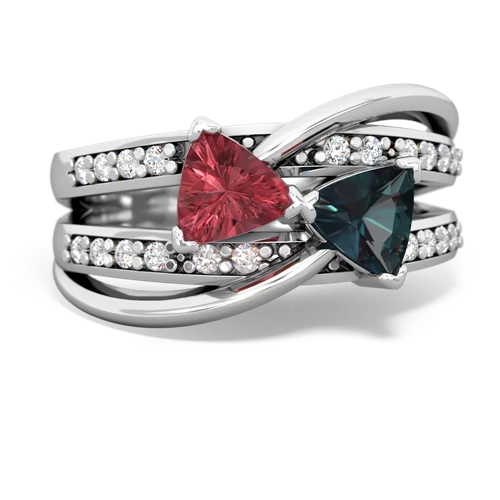 tourmaline-alexandrite couture ring
