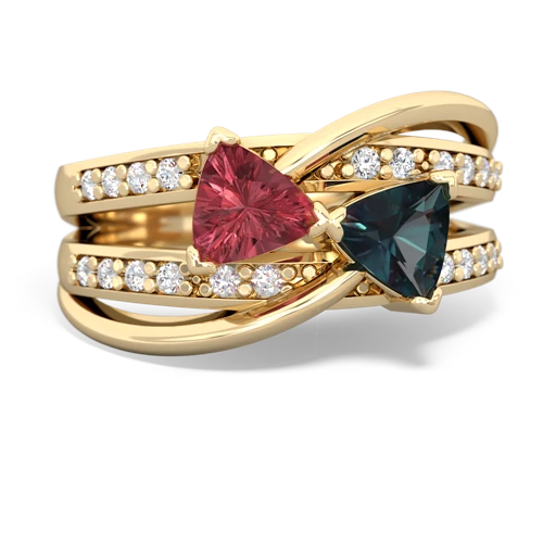 tourmaline-alexandrite couture ring