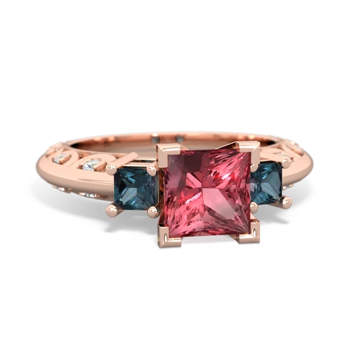 tourmaline-alexandrite engagement ring