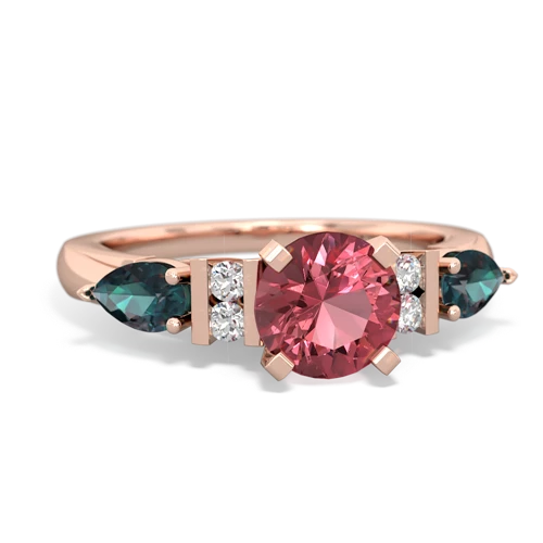 tourmaline-alexandrite engagement ring