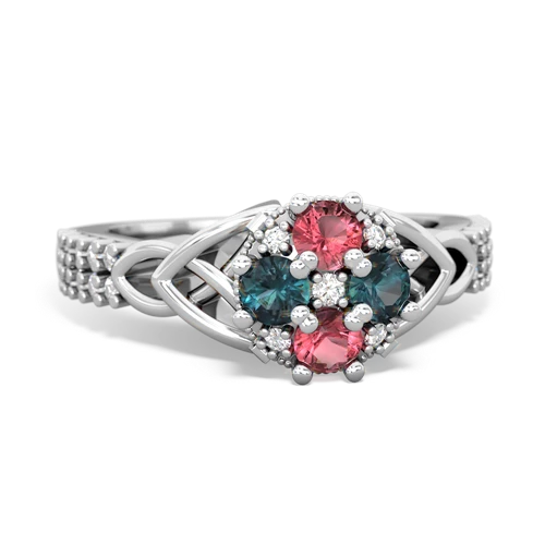 tourmaline-alexandrite engagement ring