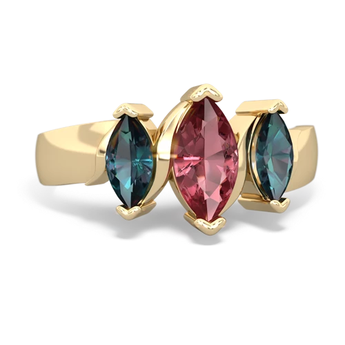 tourmaline-alexandrite keepsake ring