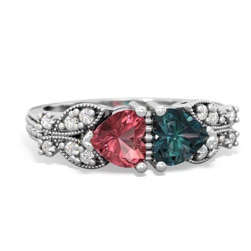 tourmaline-alexandrite keepsake butterfly ring