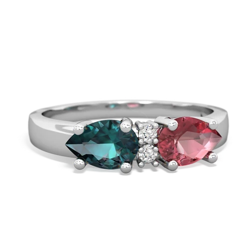 tourmaline-alexandrite timeless ring