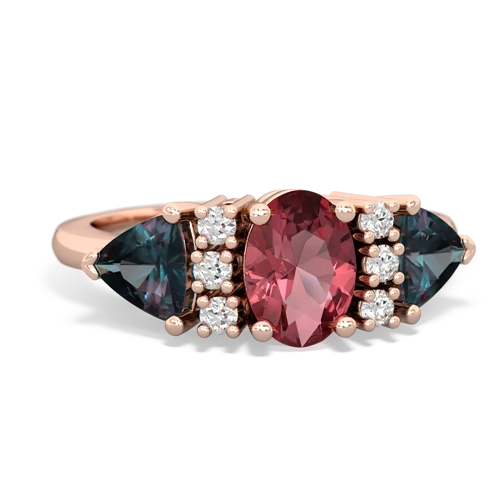 tourmaline-alexandrite timeless ring