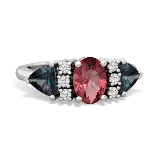 tourmaline-alexandrite timeless ring