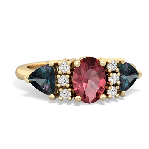 tourmaline-alexandrite timeless ring