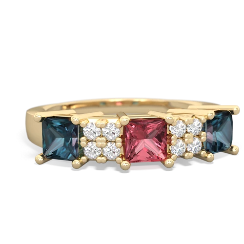 tourmaline-alexandrite timeless ring