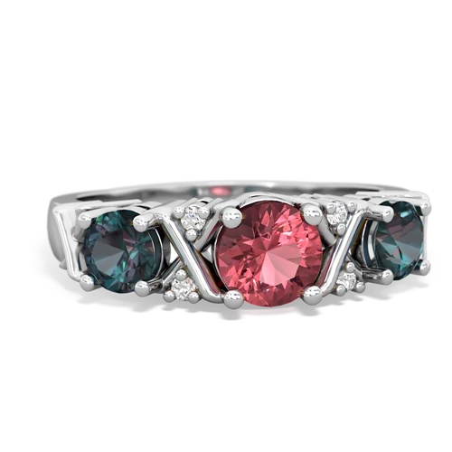 tourmaline-alexandrite timeless ring