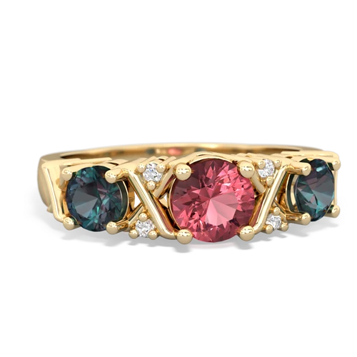 tourmaline-alexandrite timeless ring