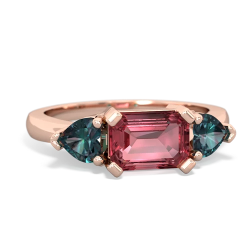 tourmaline-alexandrite timeless ring