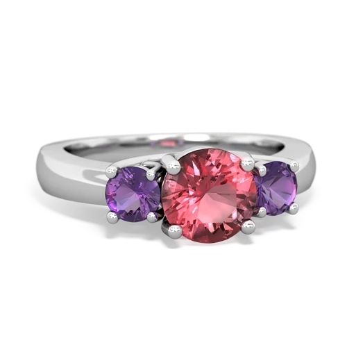 tourmaline-amethyst timeless ring