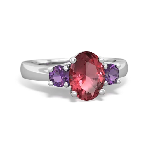 tourmaline-amethyst timeless ring