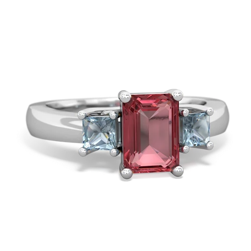 tourmaline-aquamarine timeless ring