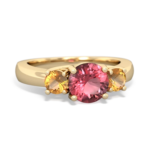 tourmaline-citrine timeless ring