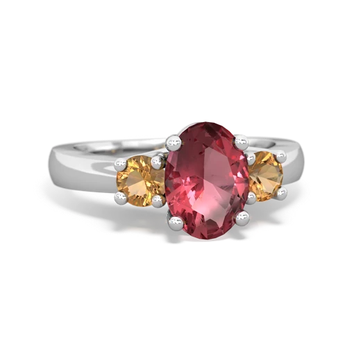 tourmaline-citrine timeless ring