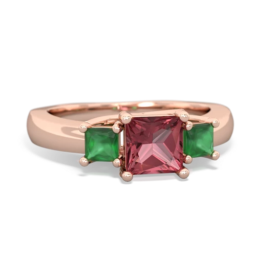 tourmaline-emerald timeless ring